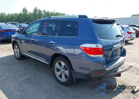 2013 Toyota Highlander Limited V6 from USA, damaged, VIN 5TDDK3EHXDS208675